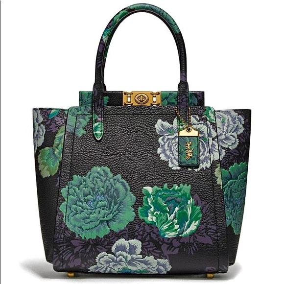 Coach Handbags - NWT Coach Troupe Tote With Kaffe Fassett Print